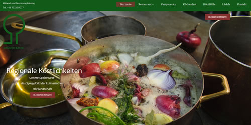 Restaurant Grüner Baum in Moos